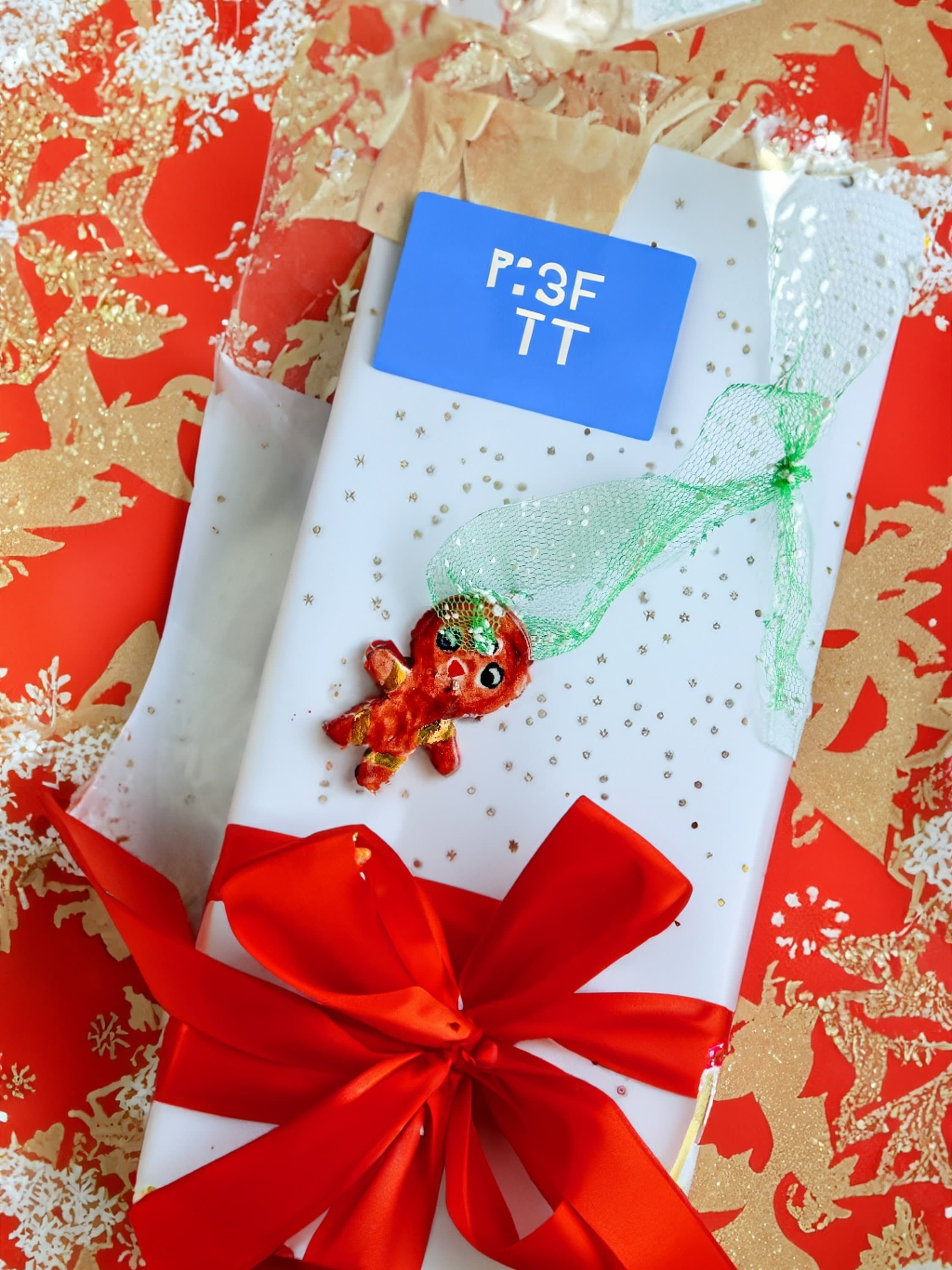 Handmade CERAMIC Glazed Christmas Ornament | Christmas Tree Décor | Christmas Gift | Holiday Décor | House Décor | Office Décor, Doll