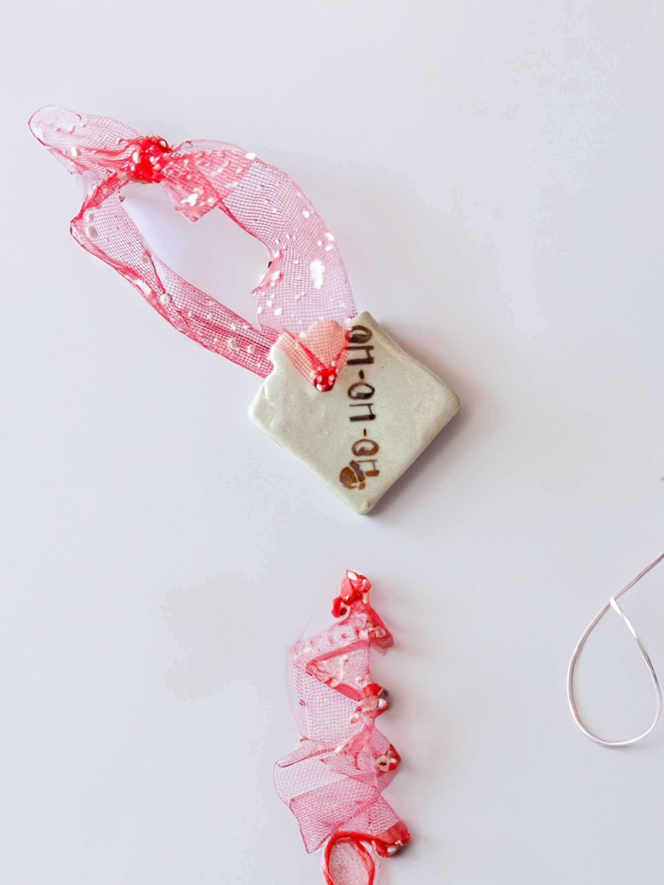 Handmade CERAMIC Glazed Christmas Ornament | Christmas Tree Décor | Christmas Gift | Holiday Décor | House Décor | Office Décor, Xmas Gift